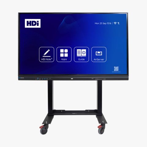 HDI Edge 2.0 65" 4K Optical Slim LED & Elect Adj trolley