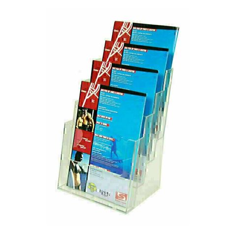Expanda Stand A4 Brochure Holder Counter Four Tier