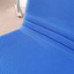 Dolly Visitor Chair No Arms Sled Base Stackable Blue 110kg