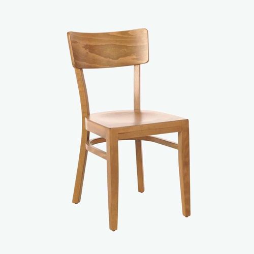 Newport Chair Timber Light Walnut 120kg