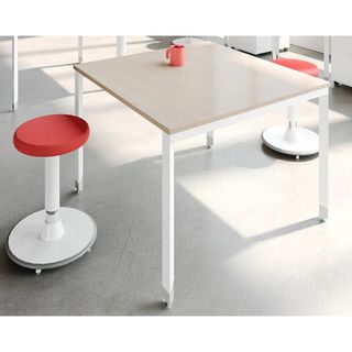 Fangle Stool on Castors Height Adjustable