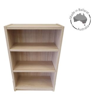 Bookcase S/S H900xW600xD300mm 2 Shelves
