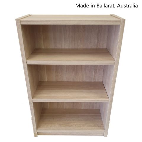 Bookcase S/S H900xW600xD300mm 2 Shelves