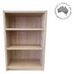 Bookcase S/S H900xW600xD300mm 2 Shelves