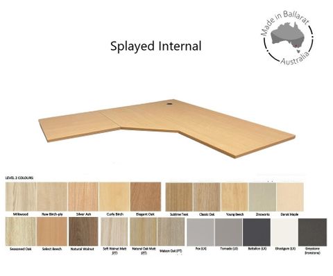 Corner Tops - 2 Piece - Melamine - Price Level 2