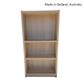 Bookcase S/S H1200xW600xD300mm 2 Shelves