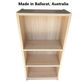 Bookcase S/S H1200xW600xD300mm 2 Shelves