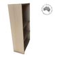 Bookcase S/S H1200xW600xD300mm 2 Shelves