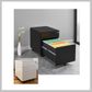 Mobile Pedestals - Steel - Low - H480mm - Imported