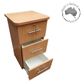 Bedside Unit - Mobile - 3 Dr - Top Dr Lockable L2