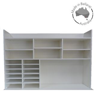 Adair Hutch L1800xH1200xD300mm L1 Double column