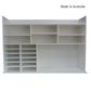 Lip Hutches with Pigeon Holes - various sizes and materials