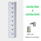 Flat Top Lockers - Australian Made - 380mm Wide, 1840mm High