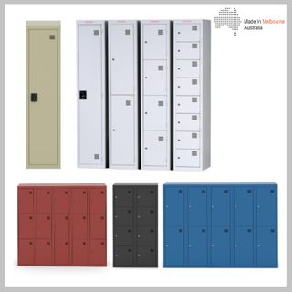 Locker Flat Top 1 Tier H1840xW305xD455mm