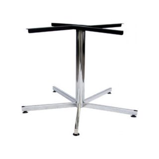 Mia 5-Way Table Base suits Top 1500mm dia  Chrome