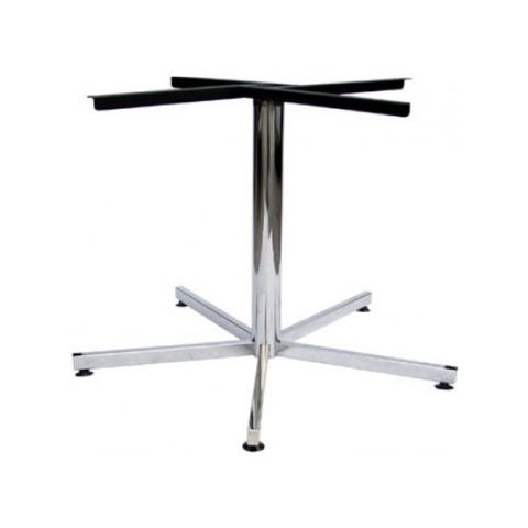 Mia 5Way Table Base (suits Top 1500mm Round ) Chrome