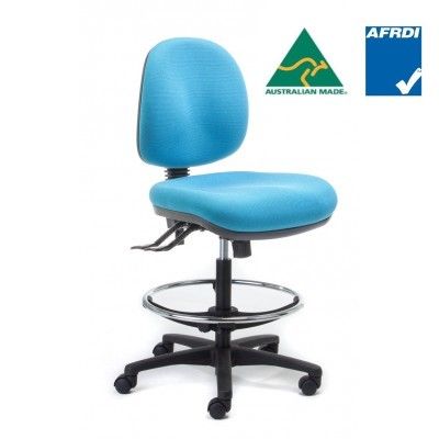 Delta Manual Medium Back Drafting Chair 3L 120kg  F5