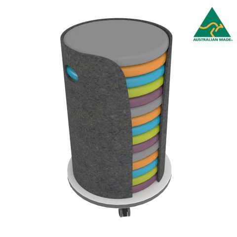 Create a Pod 15 pack with holder on castors