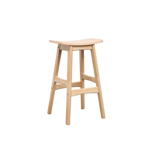 Gangnam Timber Fr Stool with Veneer seat 140kg