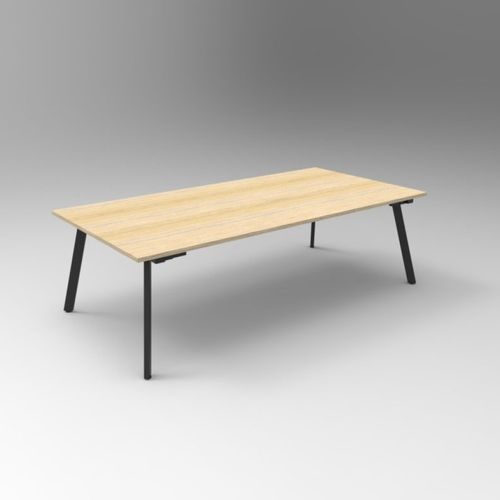 Eternity Boardroom Table L2400xD1200mm sits up to 8 NO/B