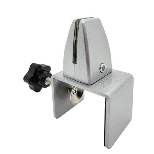 Partition-Mount Bracket for 25-45mm Partitions Silver