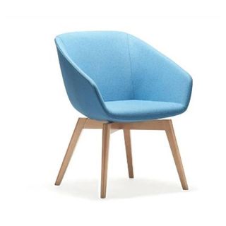 Delphi Armchair Timber legs, Fabric Hawthorn 140kg