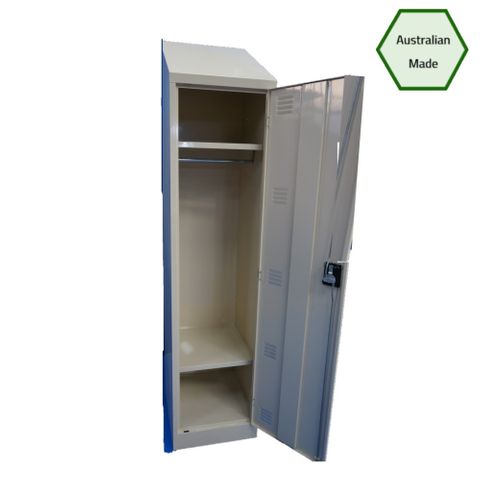 Steel Locker - Slope Top - Police - Clothing - Australian Made