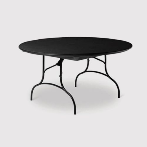 Mitylite Folding table 1830mm diameter Grey top/Black frame