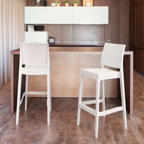 Siesta Maya Barstool H750mm UVstabilised PP 135kg