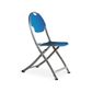 Swiftset Folding Chair 425kg  Black PP/Silver Frame MOQ20