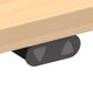 DM37 Electric Desk L1800xD600mm Black Fr  L2 Top