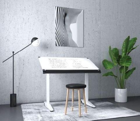 Sit/Stand Table includes Tilt Top