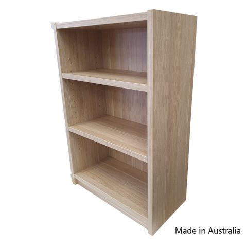 Bookcase Solid Back 25mm H900xW600xD300mm 2Sh L1