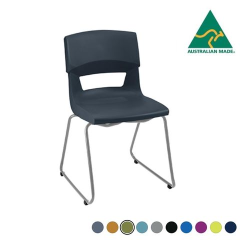 Postura Plus Chair Sled Base PP Shell  Stackable
