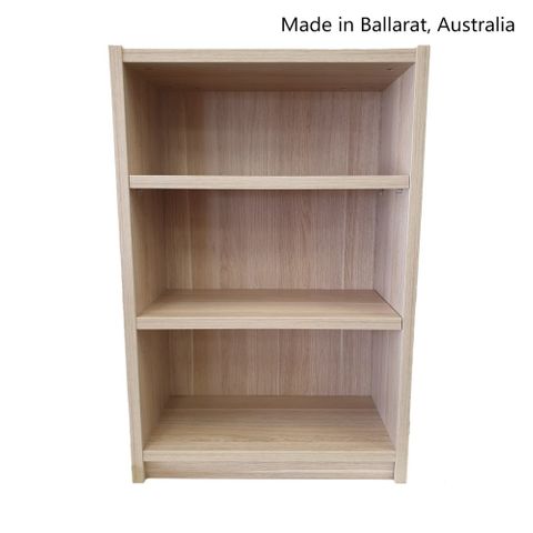 Bookcase Solid Back 25mm H900xW600xD300mm 2Sh L2