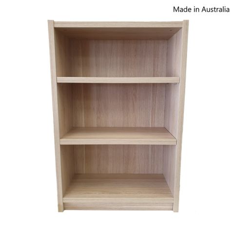 Bookcase Solid Back 25mm H900xW600xD300mm 2Sh L2