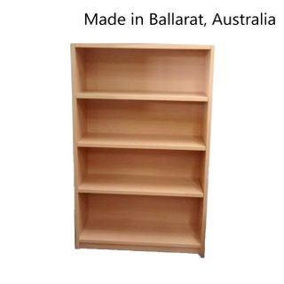 Bookcase Solid Back 25mm H1500xW900xD320mm 3Sh L2