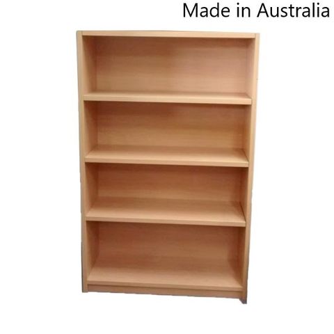 Bookcase Solid Back 25mm H1500xW900xD320mm 3Sh L2