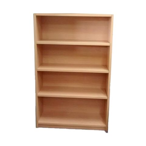 Bookcase Solid Back 25mm H1500xW900xD320mm 3Sh L2