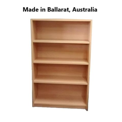 Bookcase Solid Back 25mm H1500xW900xD320mm 3Sh L2