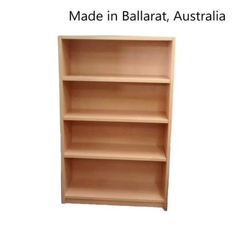 Bookcase Solid Back 25mm H1500xW900xD320mm 3Sh L2