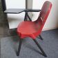 Progress Side Chair with Side Tablet  Red Shell
