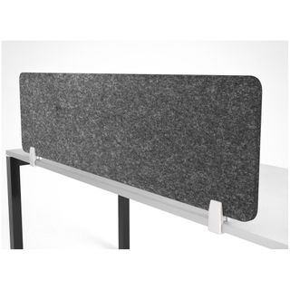 Acoustic Screen Hush L1450xH400x18mm c/w 3 brackets