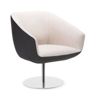 Delphi Lounge Swivel Disc Base, Fabric Hawthorn 140kg