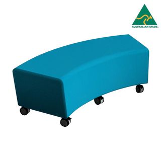 Smart Softies Curve Lounge Backer Ottoman F2