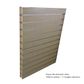 Slatwall Panel L2400xH1200mm Unfitted