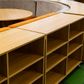 Smart Bookcase Straight H725mm Full back on Castors