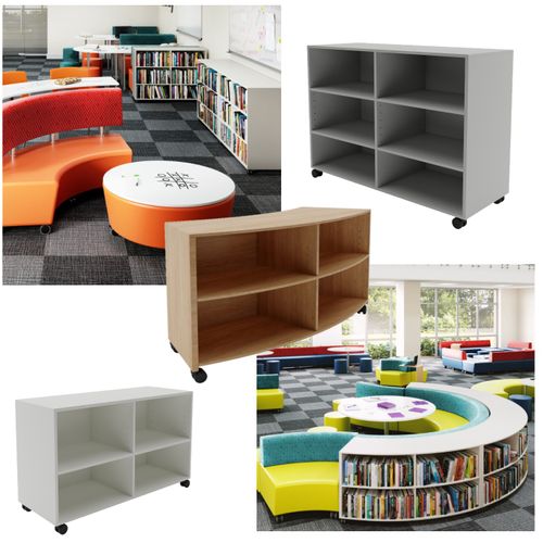 Sebel Smart Bookcases -Straight or Curved