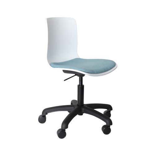 Acti Swivel Chair Blk Base PP Shell SP Laine Silk 110kg