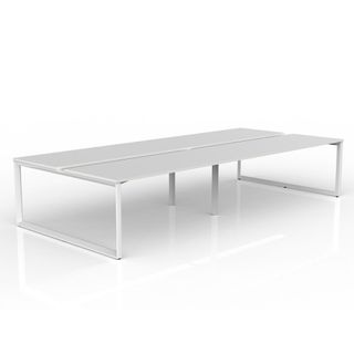 Anvil 4 Desk User Doublesided 3000x1620mm White L1